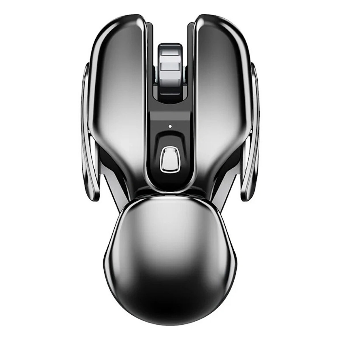 ShopFast Mekanik Metal Kablosuz Mouse Böcek Tasarım 1600DPİ Ergonomik Tüm Yüzeyler İçin Sessiz Tıklama