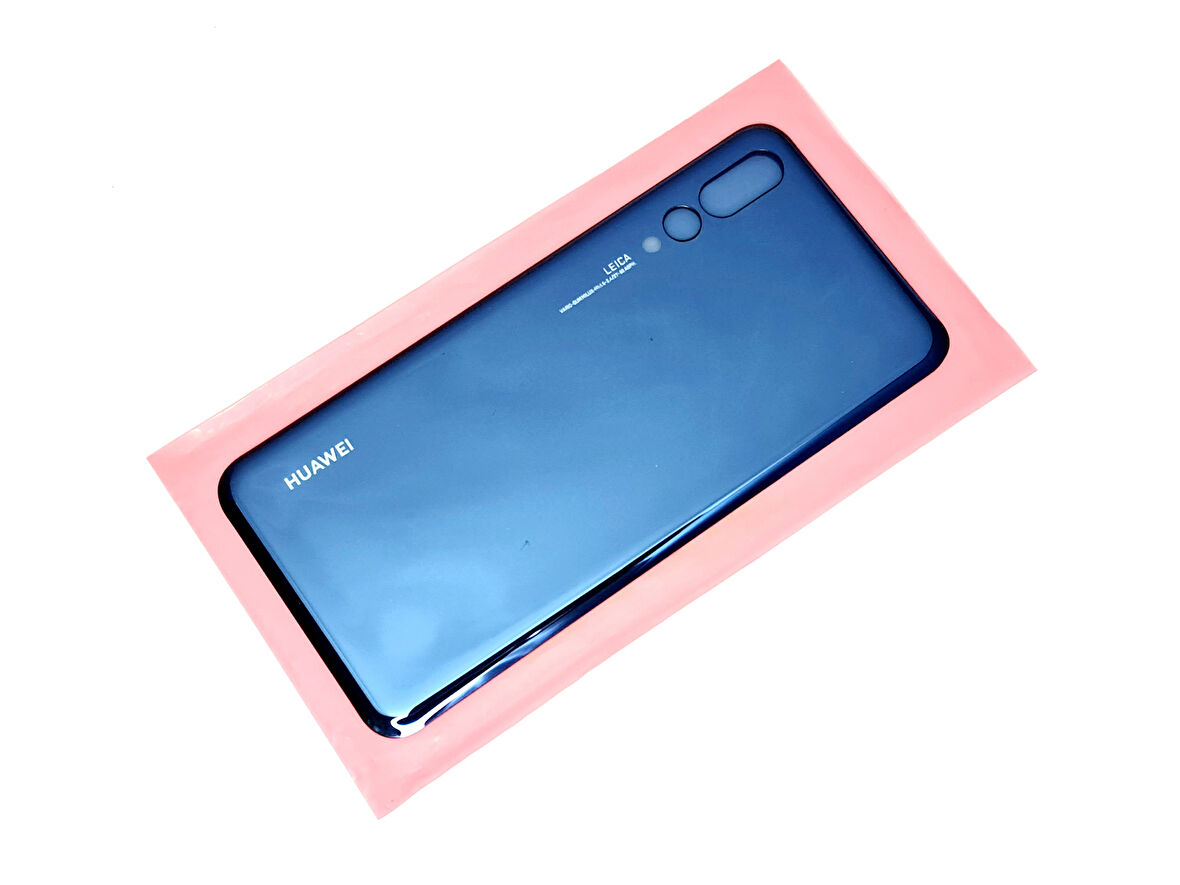 Tkgz Huawei Uyumlu P20 PRO Arka Kapak (CAM) MAVİ