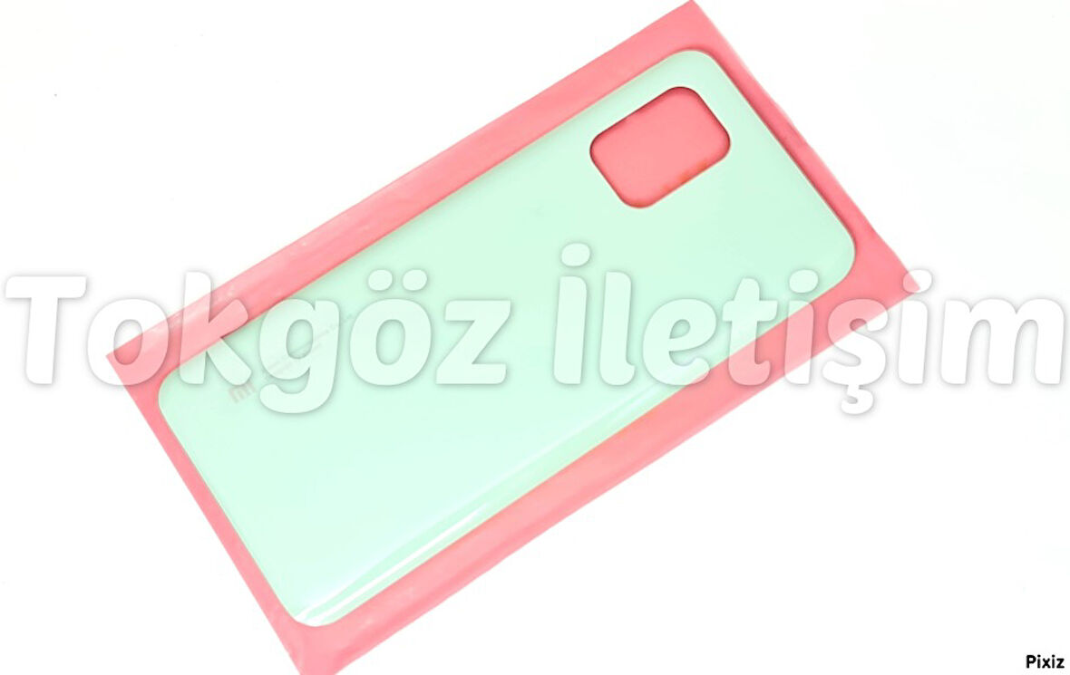 Tkgz Xiaomi Mi 10 Lite Arka Kapak Pil Kapağı (CAM) YEŞİL