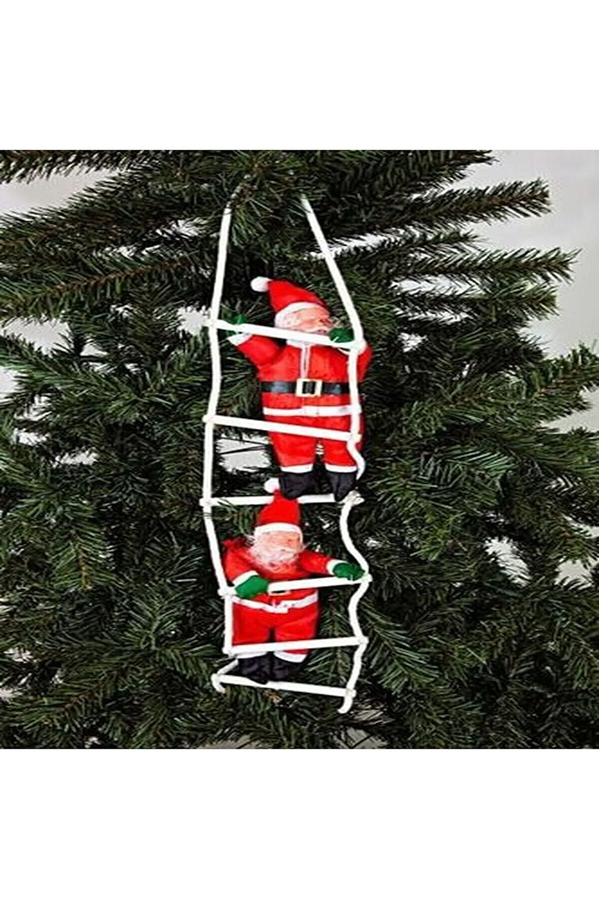 30 CM 2'Lİ İPTE NOEL BABA