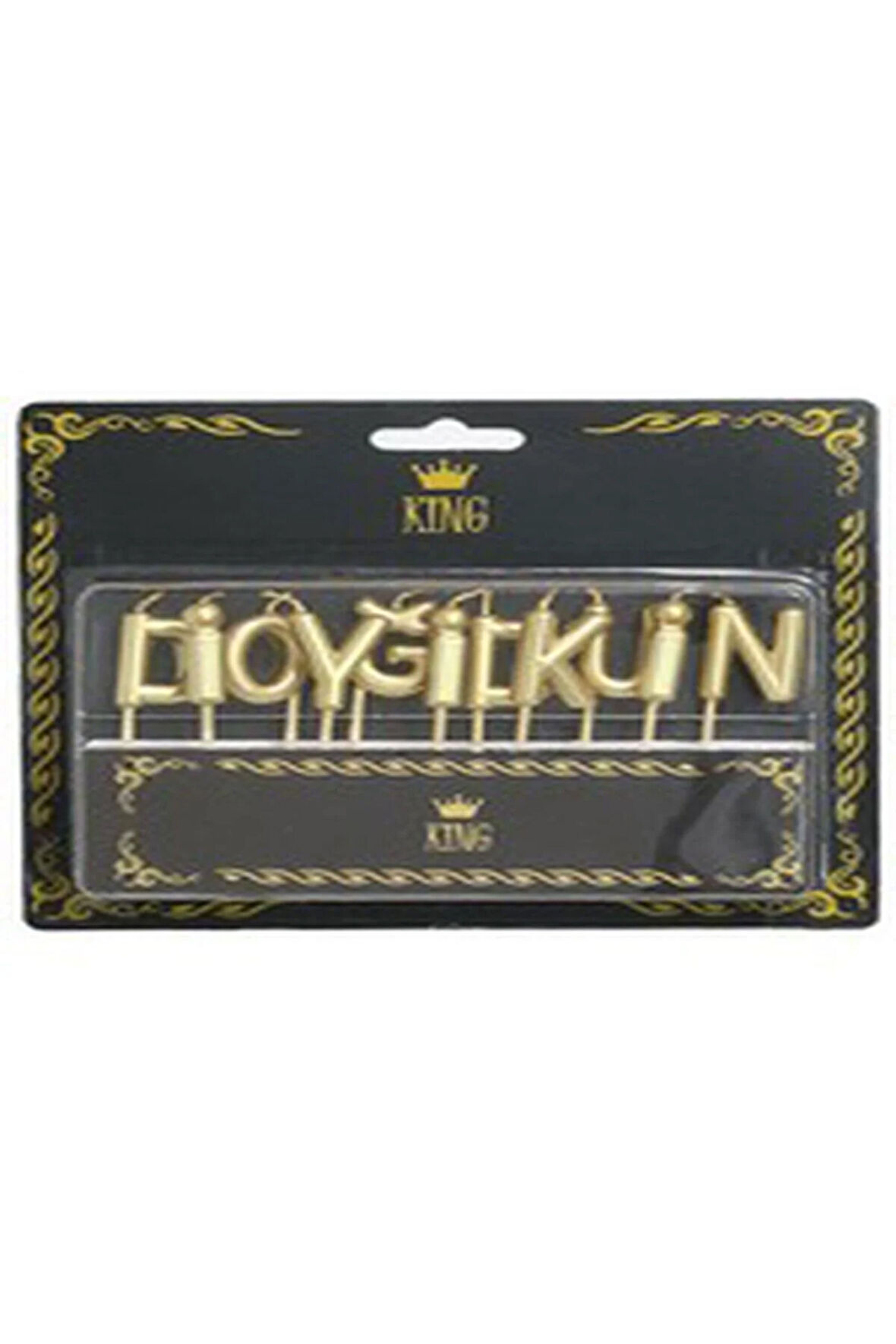 İyi ki Doğdun GOLD Mum