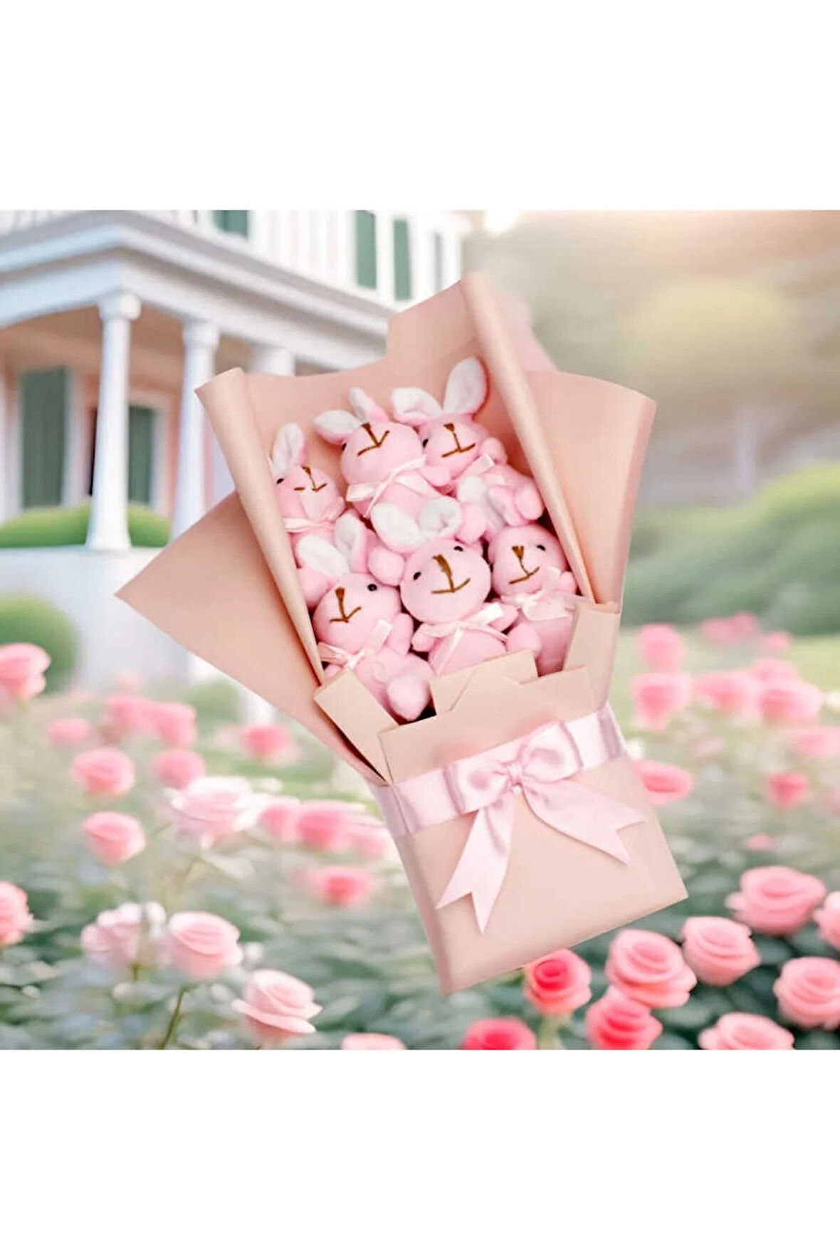Tavşan Buketi Pembe