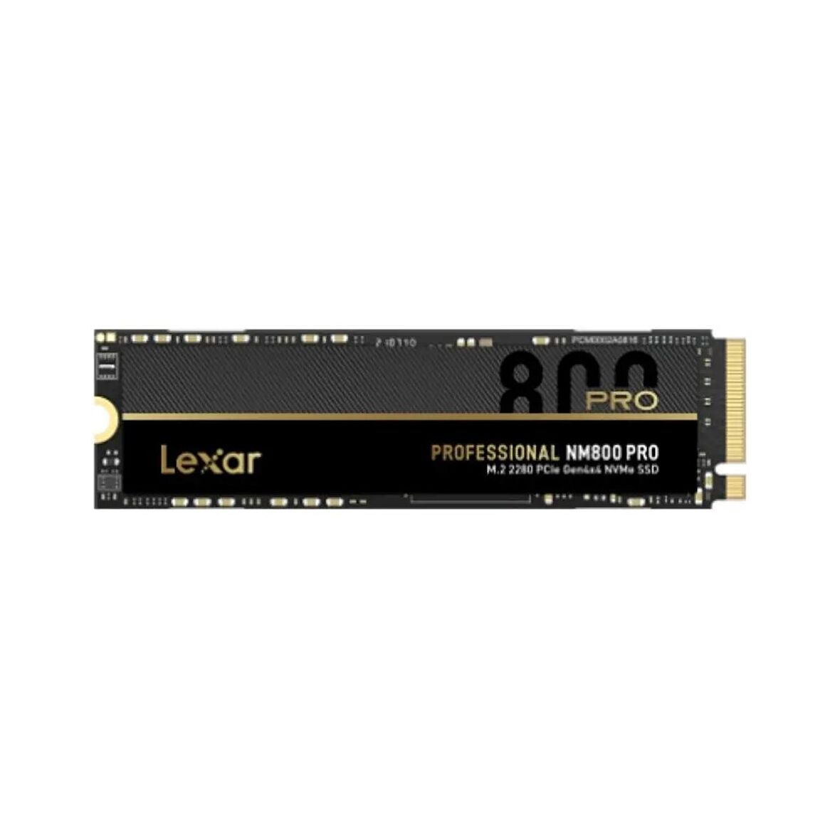 Lexar NM800P PRO 2TB Gen4x4 7500/6500MB/sn NVMe PCIe M.2 SSD LNM800P002T-RNNNG