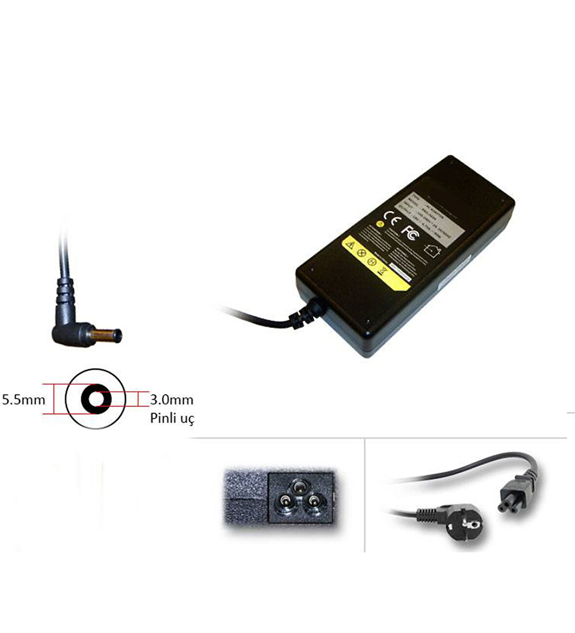 Samsung NP550P7C-T03TR Adaptör Laptop Şarj Aleti