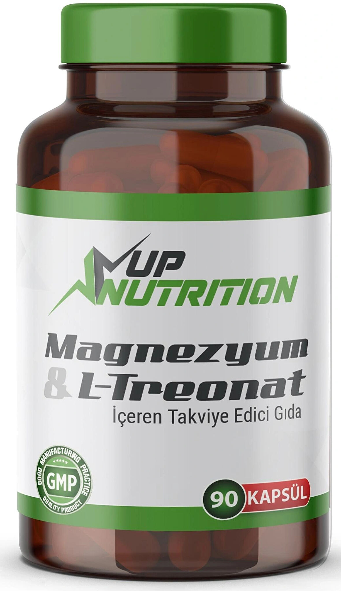 Magnezyum Magnesium L-threonate Vejeteryan 90 Bitkisel Kapsül Magnezyum L-treonat