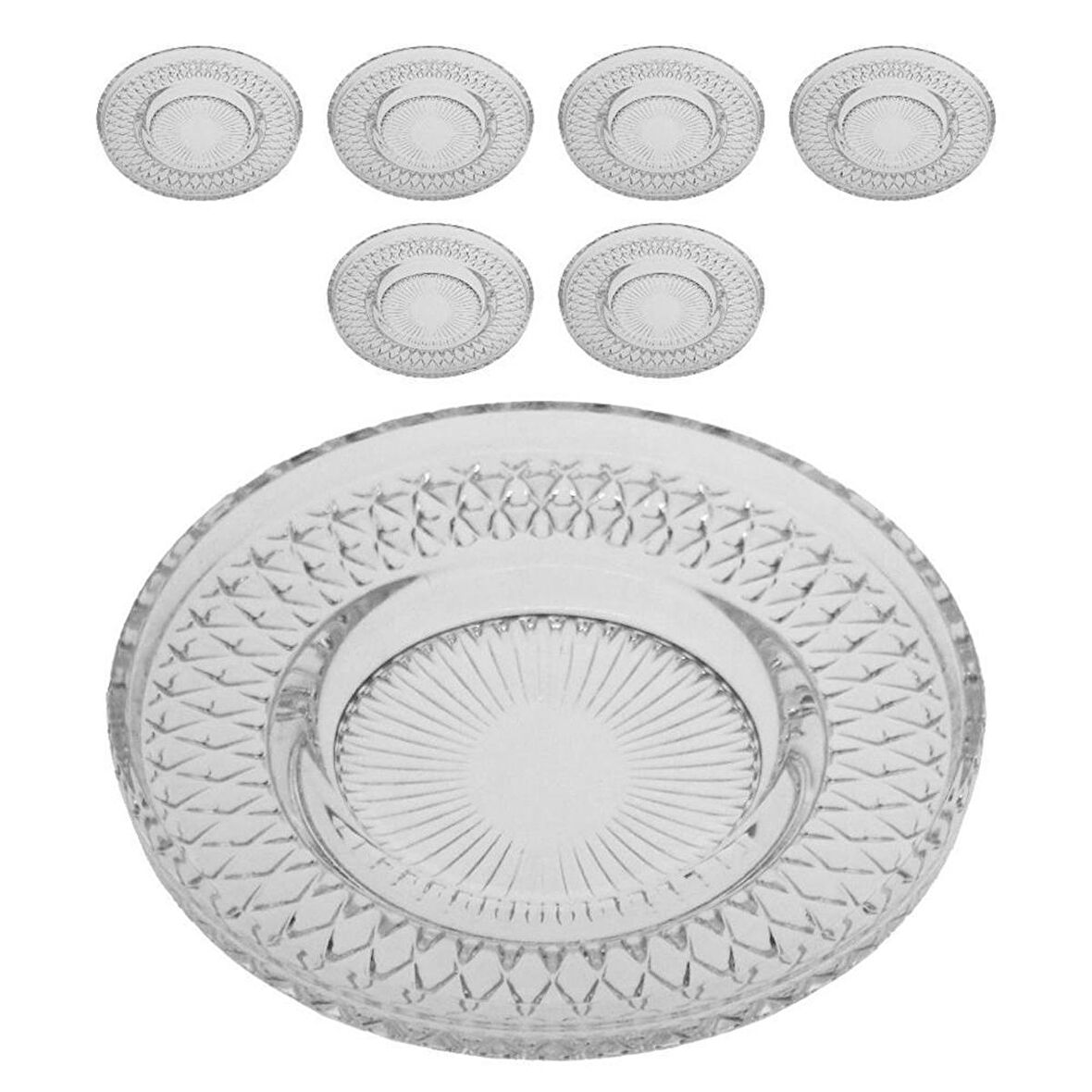 MR-5S 6'lı Çay Tabağı