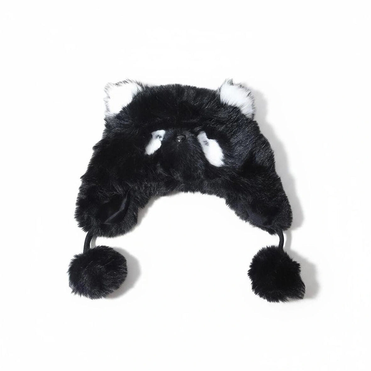 9-15 Yaş Çocuk Peluş Figürlü Kışlık Bere