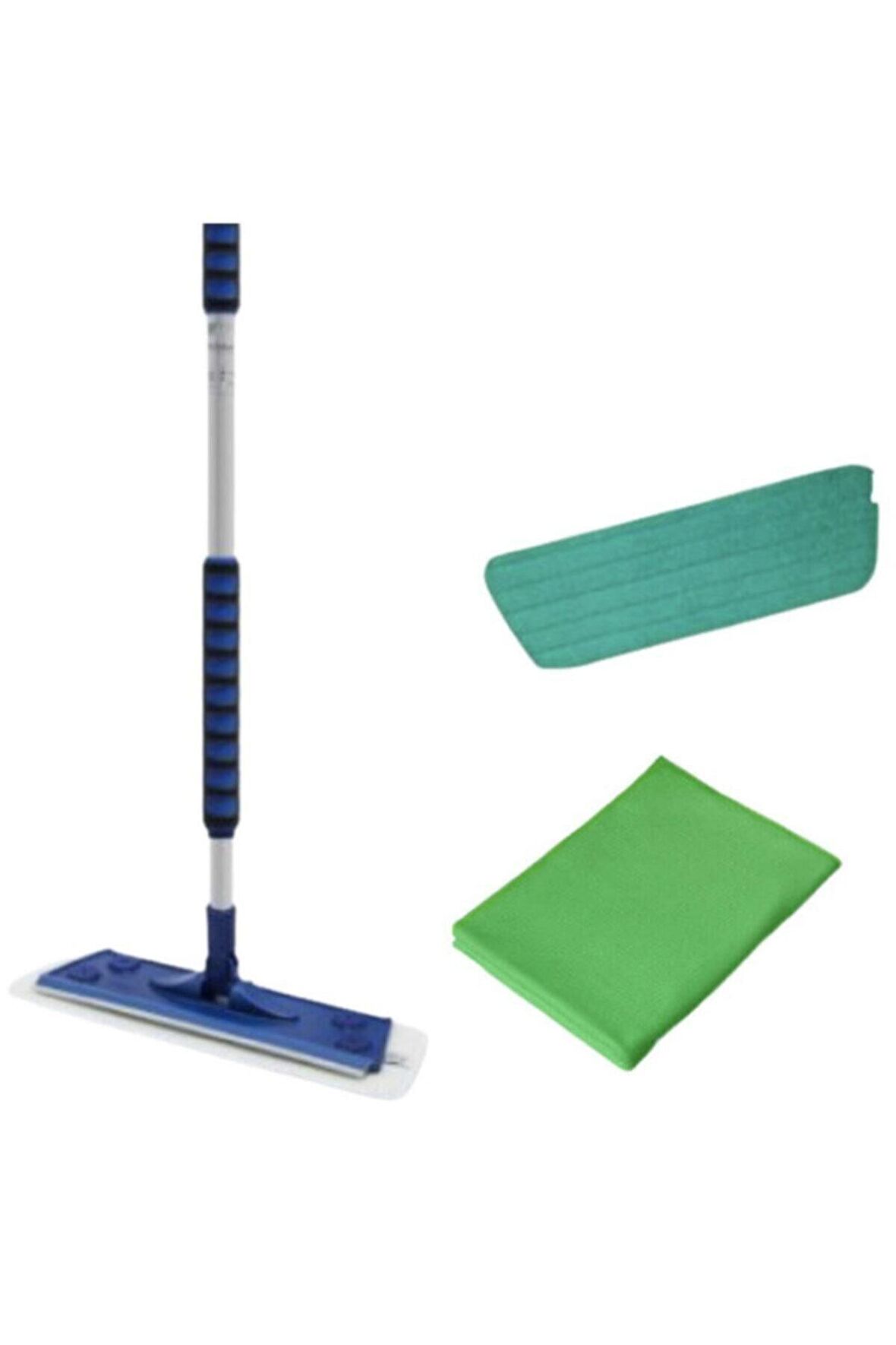 Silva Islak Bezli Mop Set ve Cam bezi