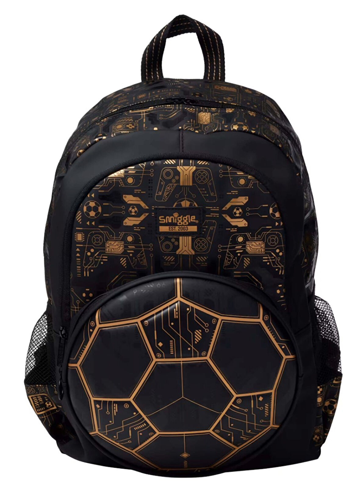 Petityu Smiggle Futbol Livewire Erkek Çocuk İlkokul Ortaokul Lise Çanta Klasik Okul Çantası Smiggle Top Sırt Çantası 