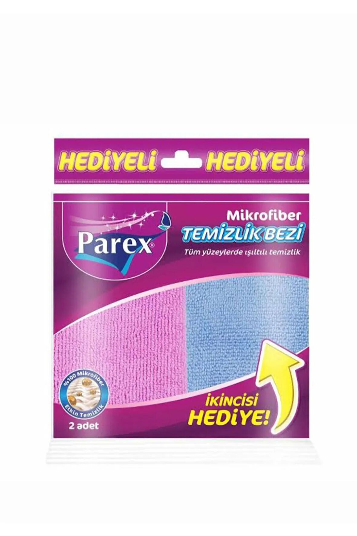 Mikrofiber Temizlik Bezi İkincisi Hediyeli