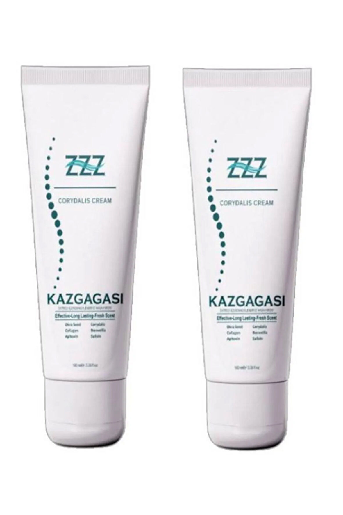 Kas Gagası Adale Bilek Sırt Boyun Vücut Sızıları Için Masaj Bakım Kremi 100 ml 2 Adet