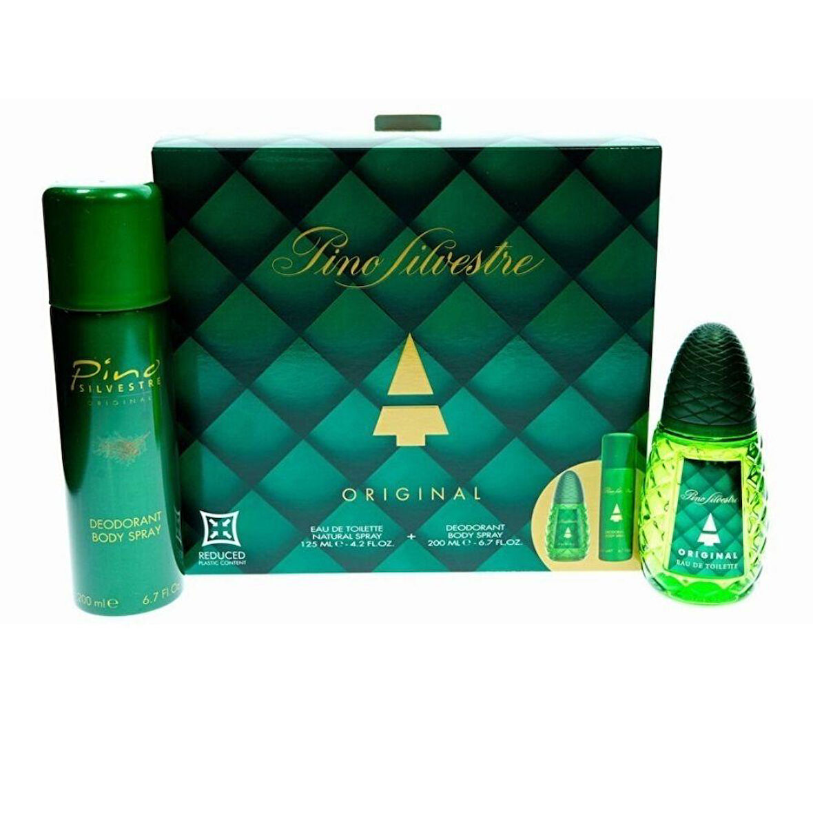 Pino Silvestre EDT 125 ml + Deospray 200 ml Erkek Parfüm Seti 