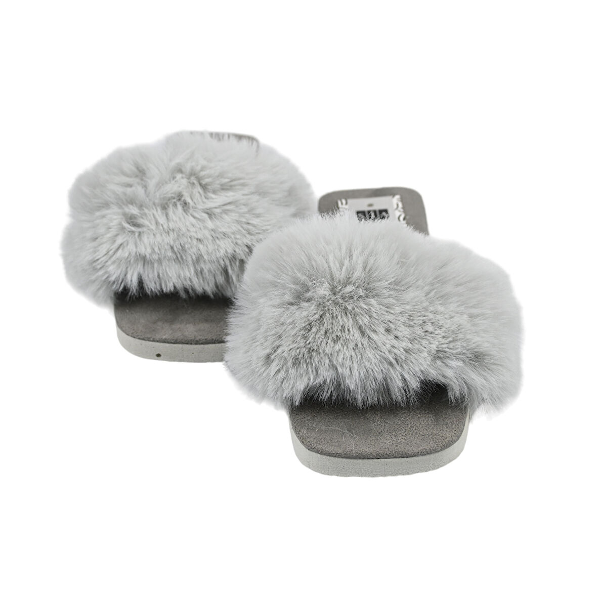 SİA ÇANTA EVA TABAN HALI TERLİĞİ KÜRKLÜ SÜSLÜ SADE VE GÖSTERİŞLİ KADIN TERLİK