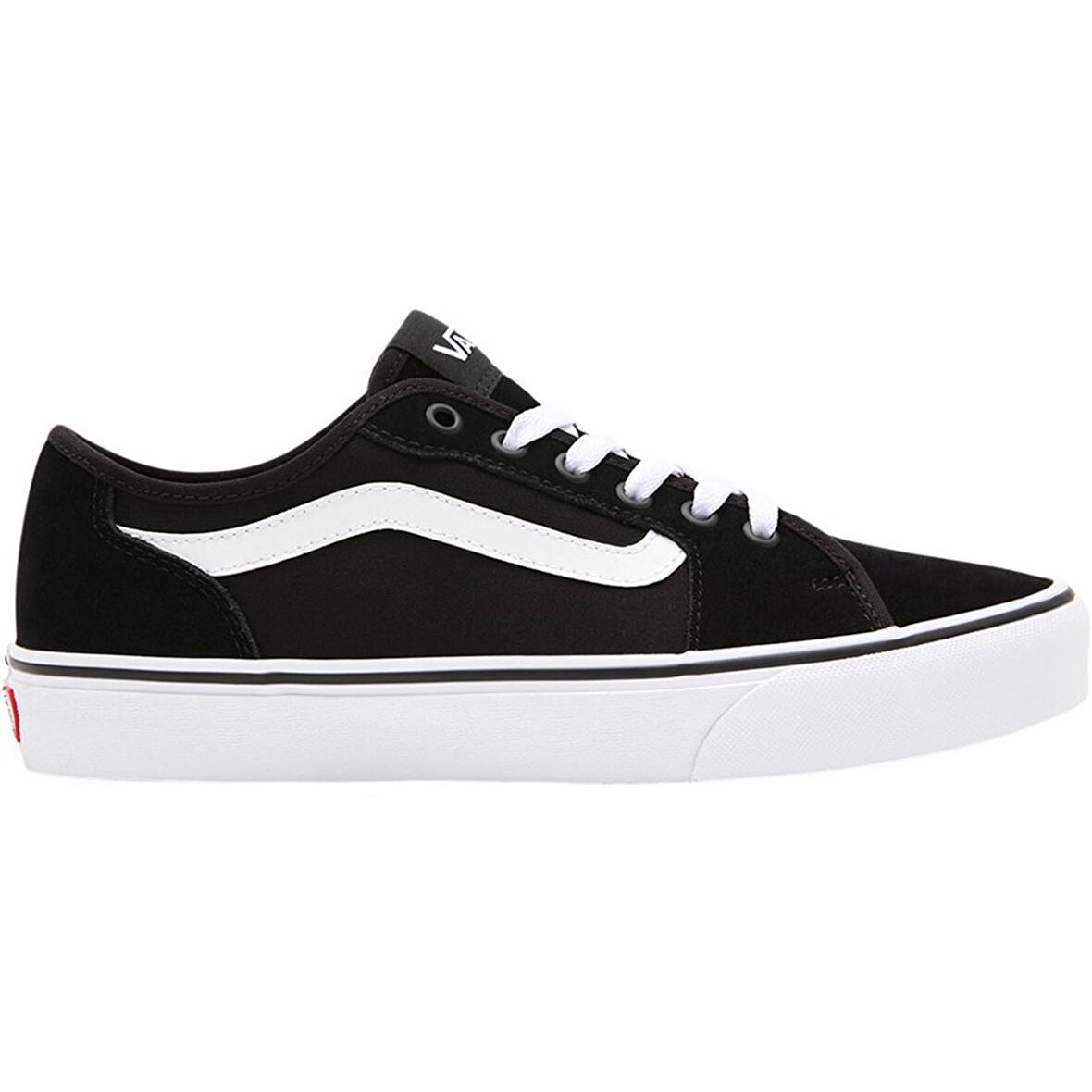 VANS Ayakkabı VN0A3WKZ5LM1 MN Filmore Decon (Suede/Canvas) blk/white Leather