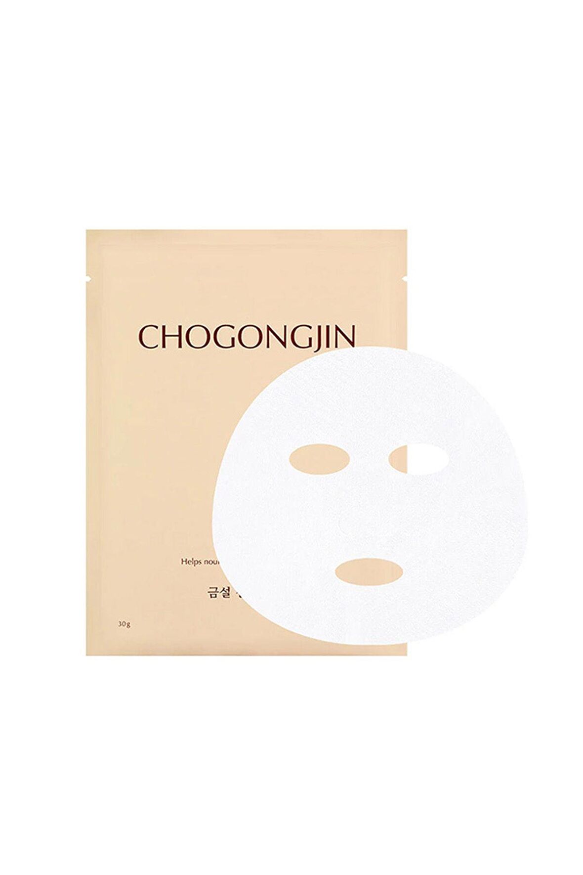 Yıpranmış Cildi Besleyen, Aydınlık ve Elastik Görünüme Yardımcı Maske CHOGONGJIN Geumsul Jin Mask
