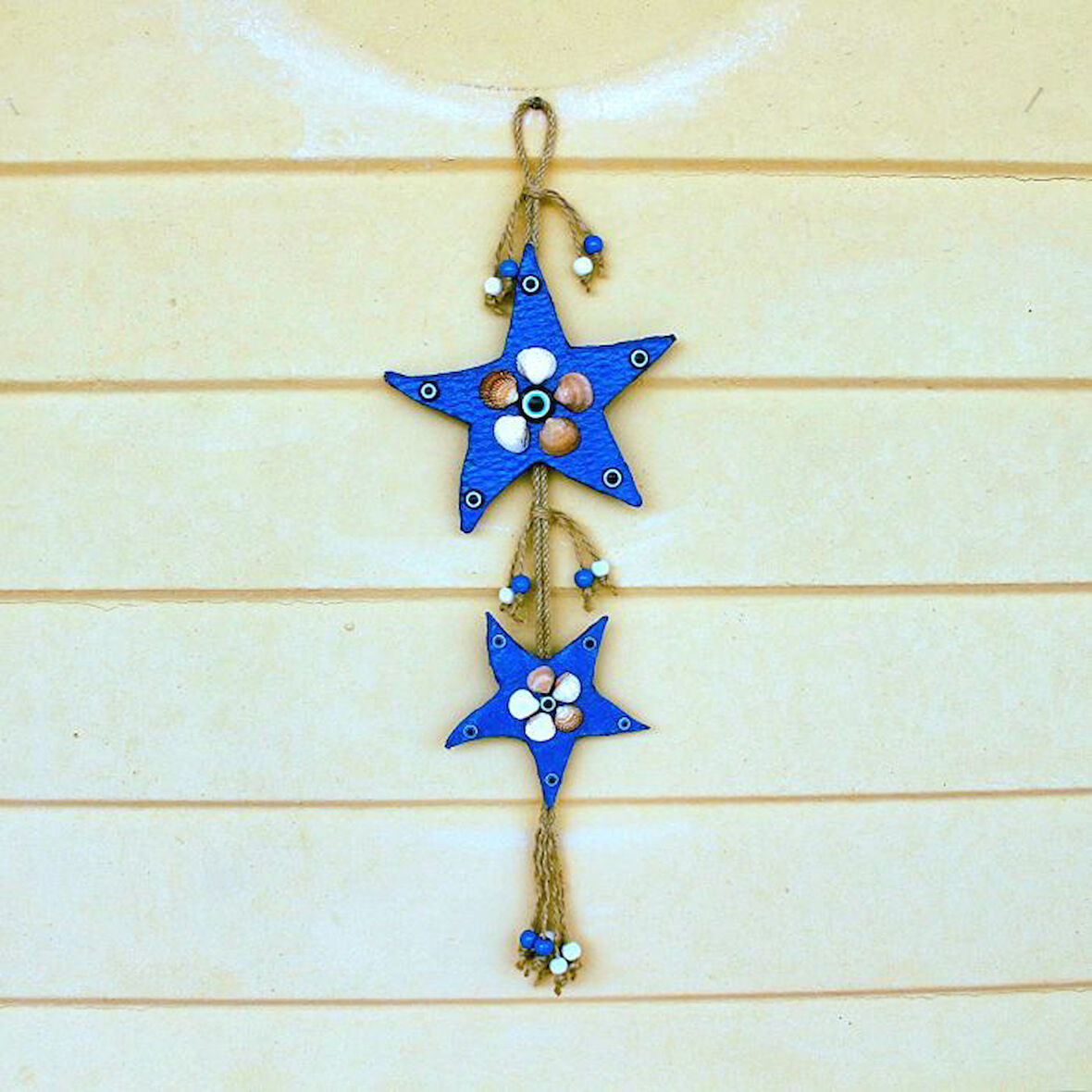 Uretti - Fatma 4830 0151 El Yapımı Sert Mukavva Deniz Yıldızı Duvar Süsü