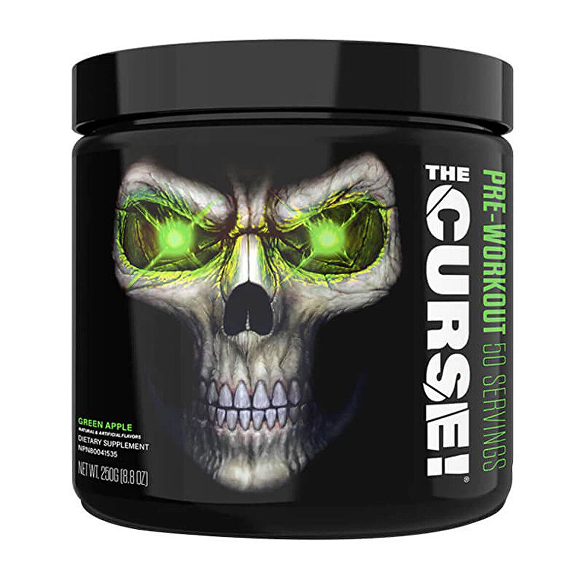 JNX Sports The Curse Pre-Workout 250 Gr - YEŞİL ELMA