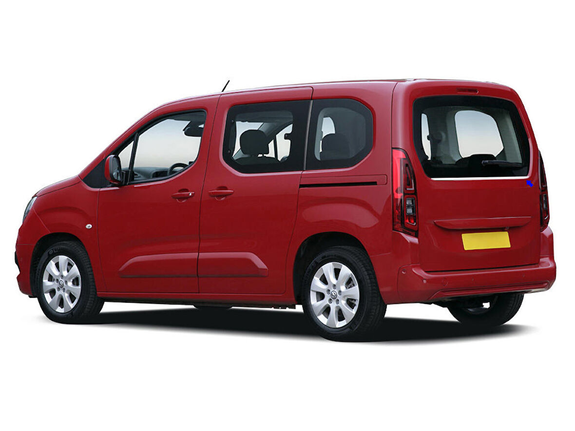 S-Dizayn Opel Combo E Krom Bagaj Camı Alt Çıtası 2018 ve Üzeri