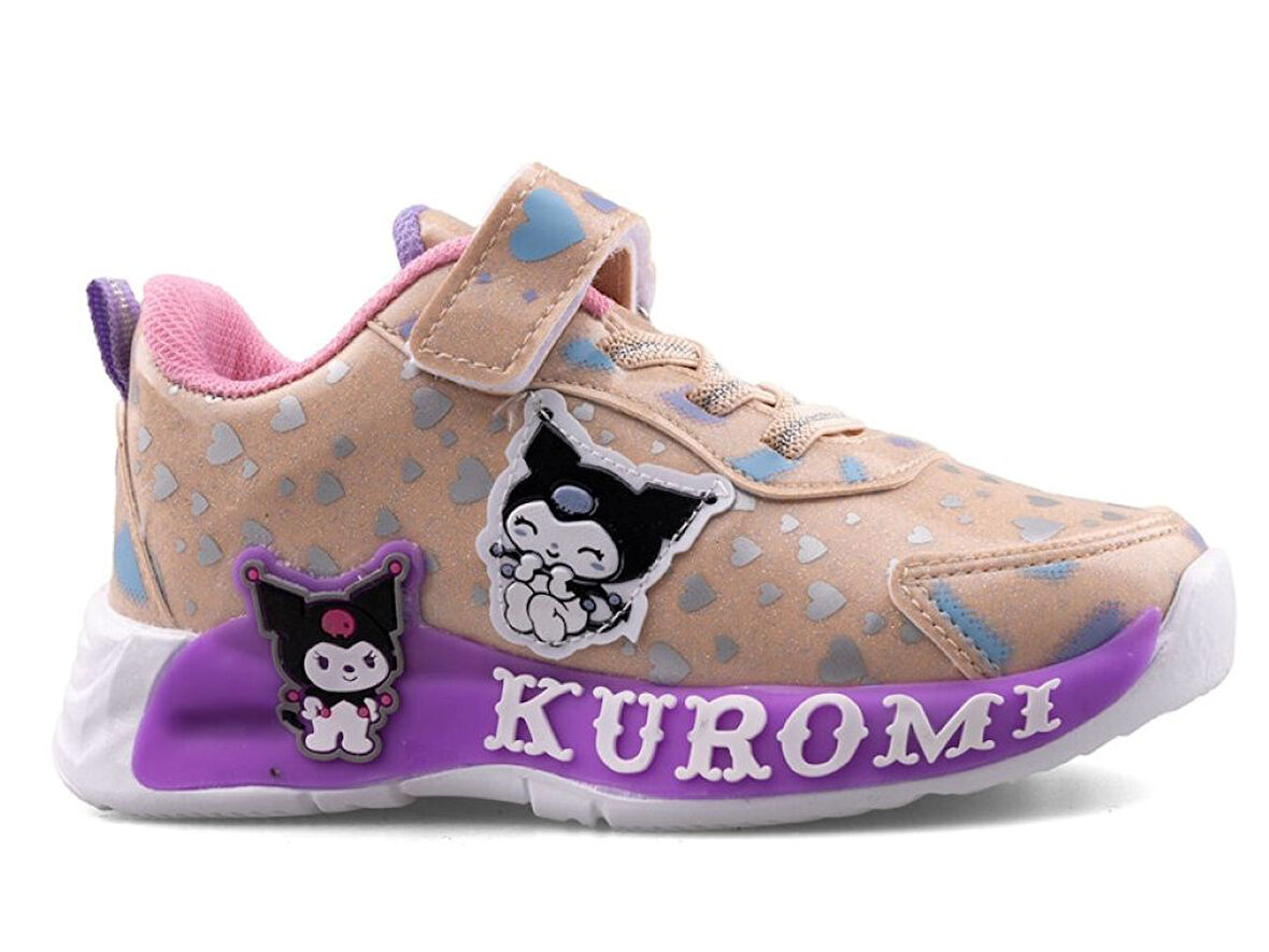 Kuromi 725 Kız Çocuk Okul Öncesi Işıklı Sneaker