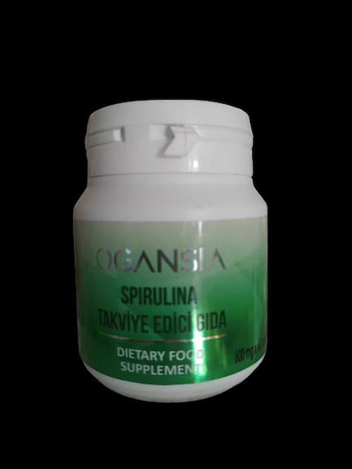 OGANSİA SPİRULİNA TAKVİYE EDİCİ GIDA 600MG*60 TABLET