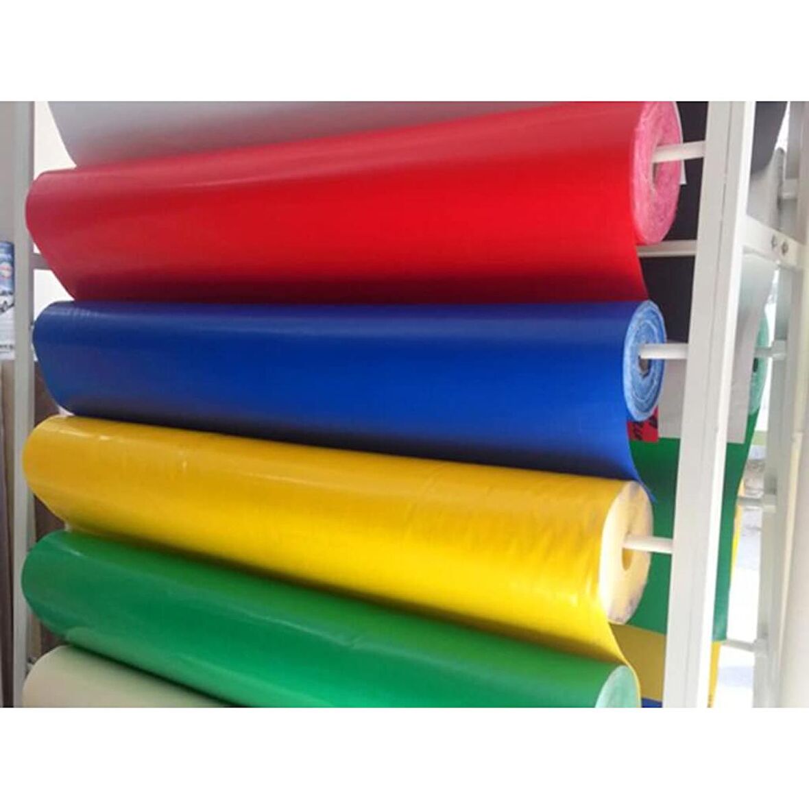 POLYESTER BRANDA 1X3 METRE KAPSÜLLÜ 550 GR/M² PVC TENTE VE TIR BRANDASI