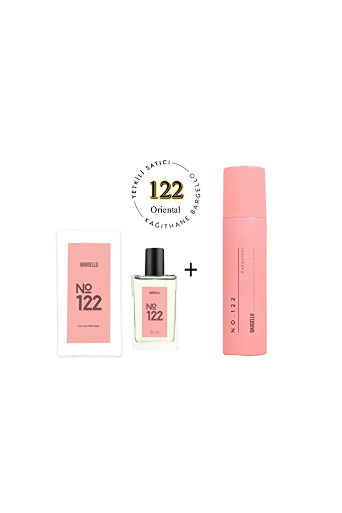 122 Kadın Parfüm Edp 50 ml Oriental No122 Kadın Deodorant 150 ml - Mnms200122