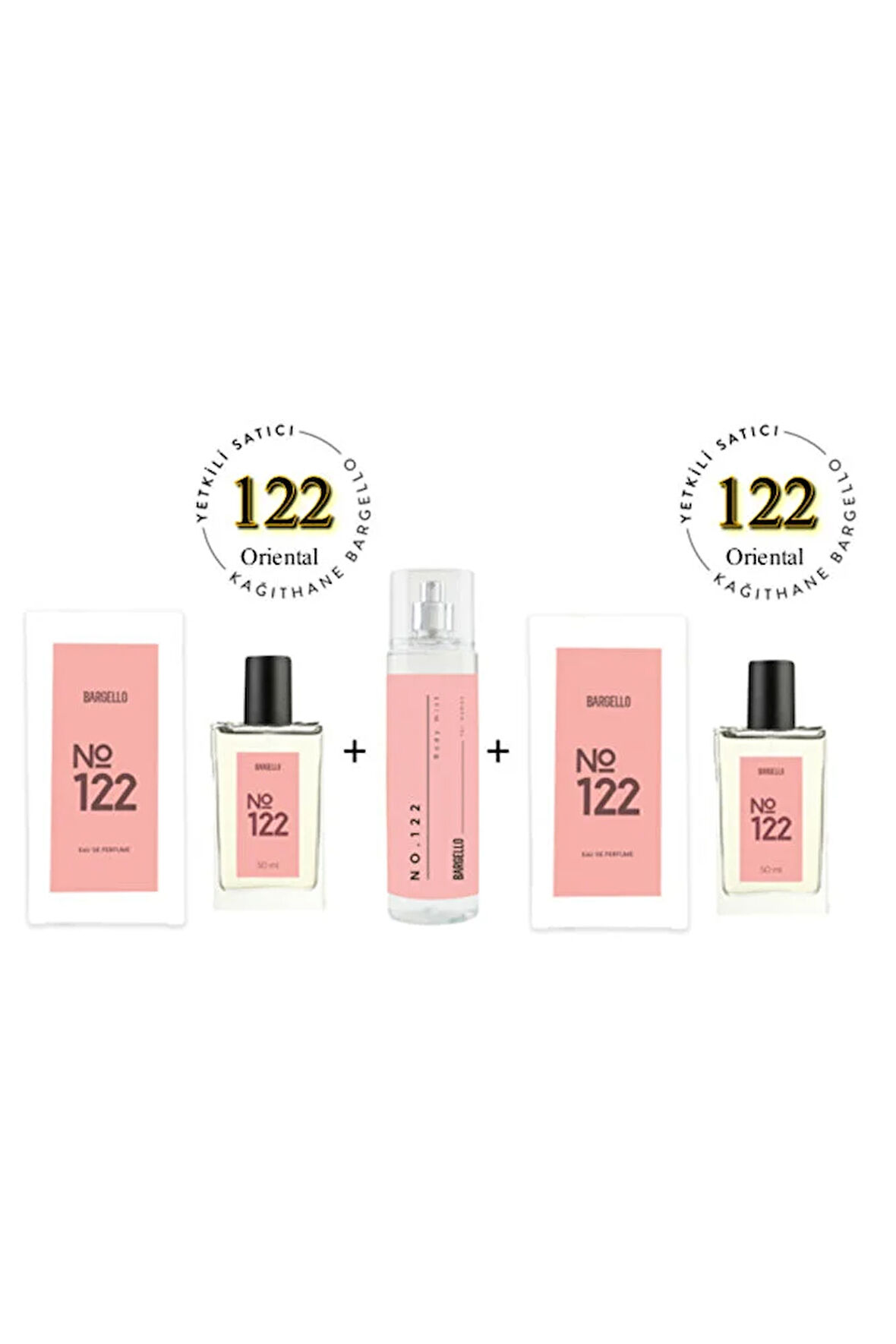122 122 100 ml Edp No:122 Edt Body Mist 210 ml - Mnmsbmeori122no122