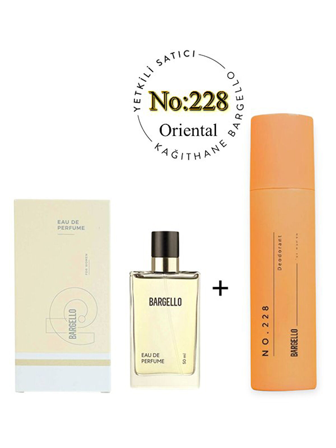 228 Kadın Parfüm Edp 50 ml + No:228 Kadın Deodorant 150 ml - Mnms228deo