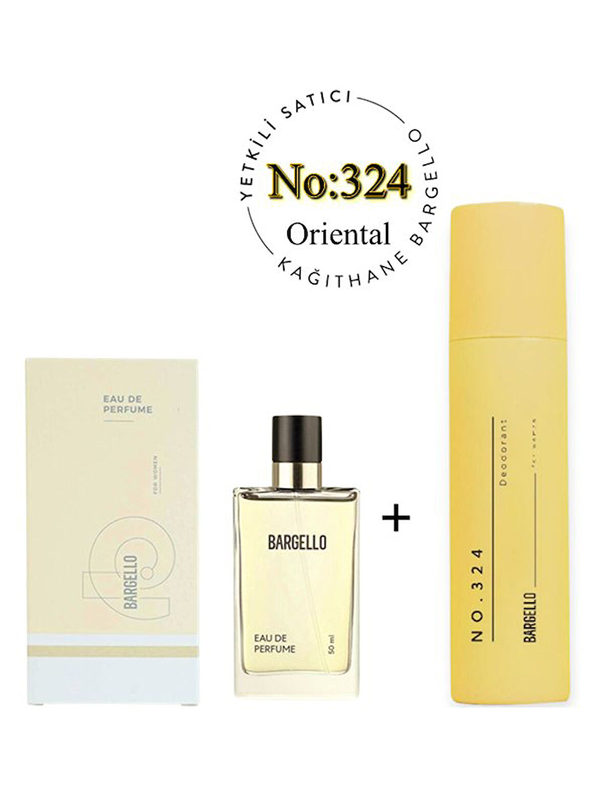  324 Kadın Parfüm Edp 50 ml + No:324 Kadın Deodorant 150 ml - Mnms324deo