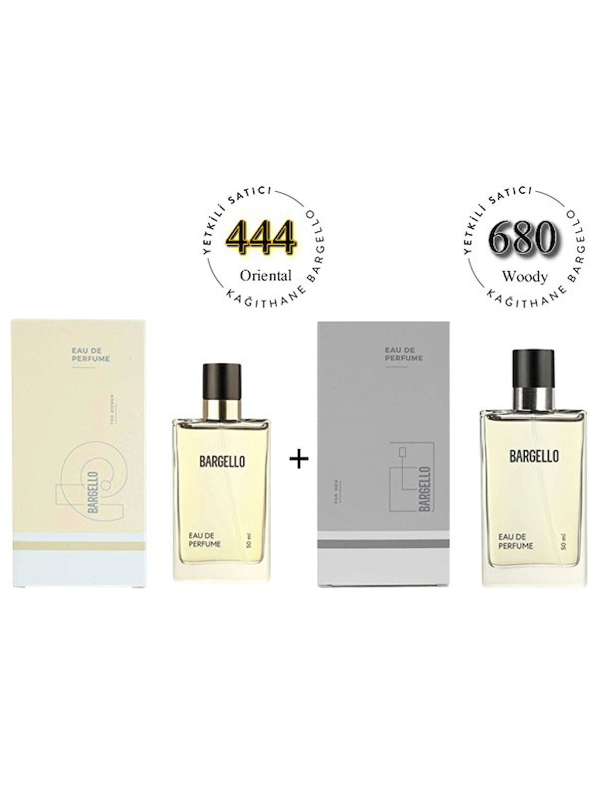 444 + 680 Kadın / Erkek Parfüm Edp Oriental / Woody - Mnms444680