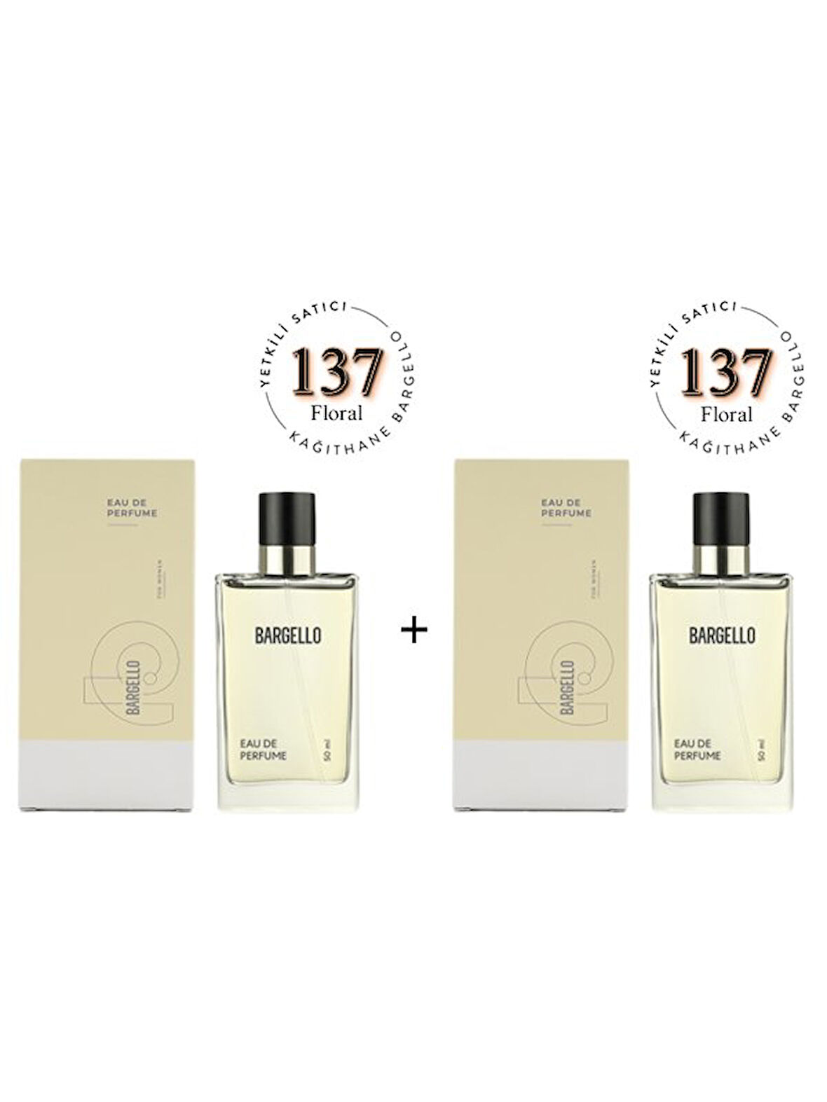 137 Kadın 50 ml Parfüm Edp Floral ( 2 Adet )