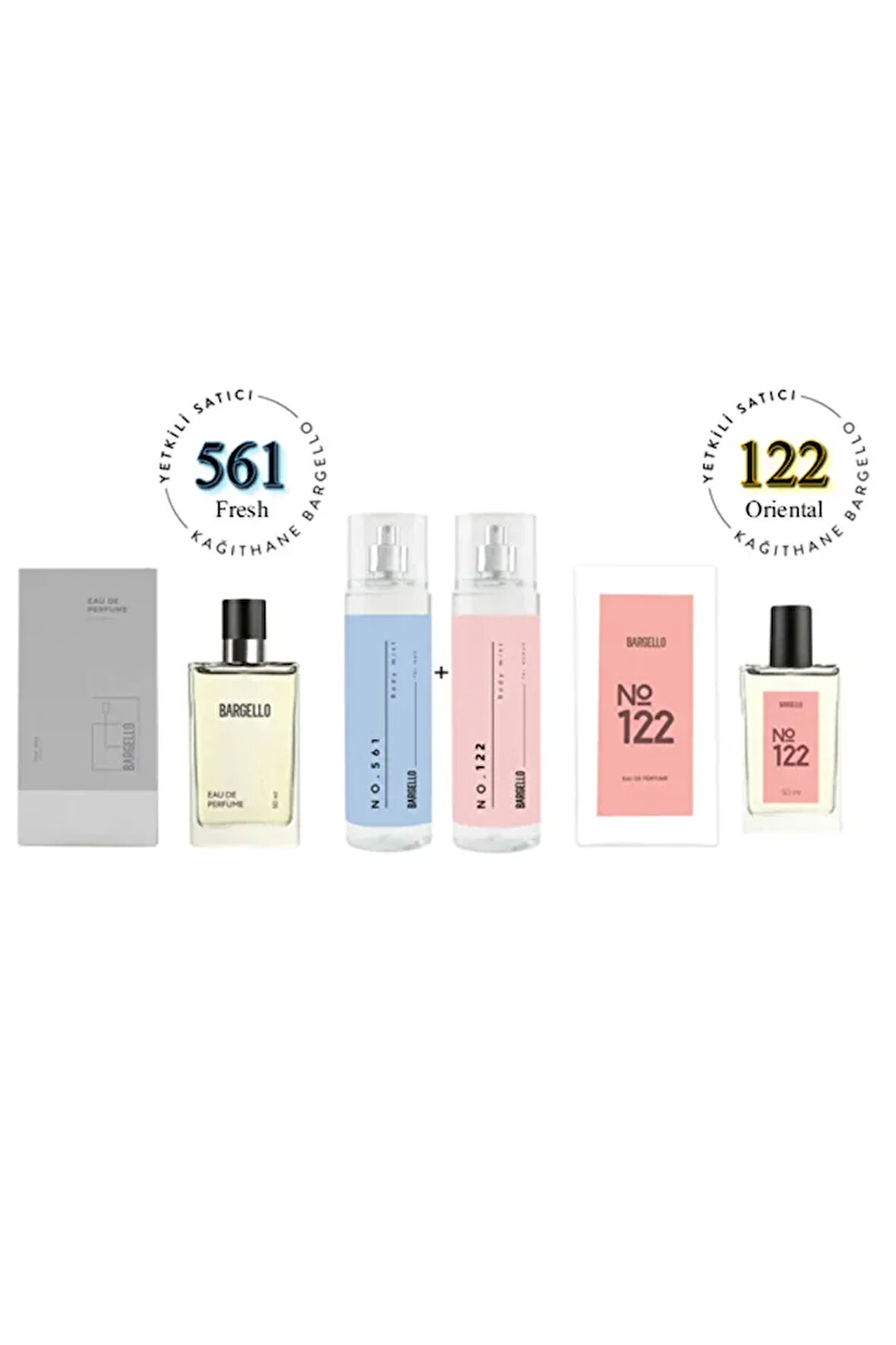 561 122 Edp 100 ml \ No:561 No:122 Edt Body Mist - Mnms50561bmno122