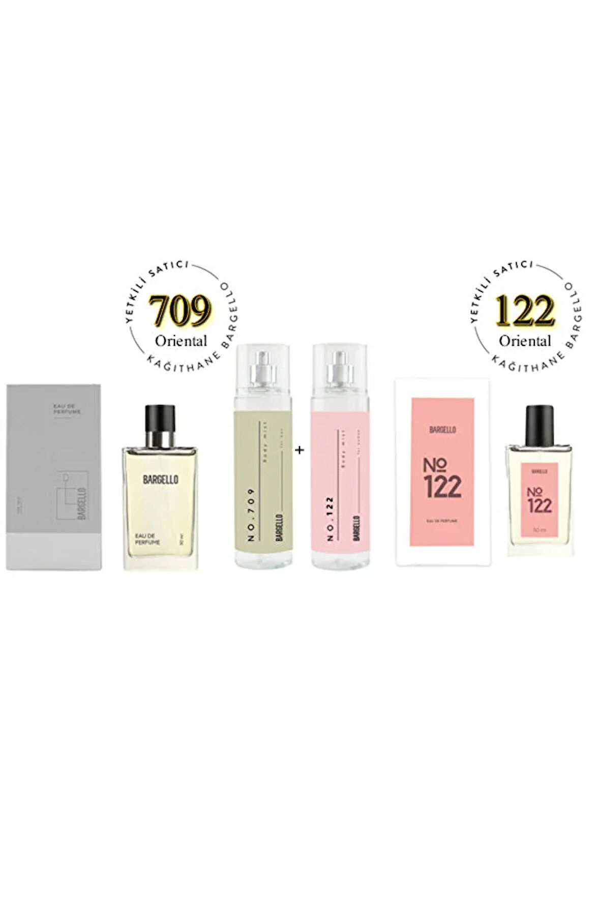 709 122 Edp 100 ml Kadın Parfüm Set No:709 No:122 Edt Body Mist - Mnms50709bmno122