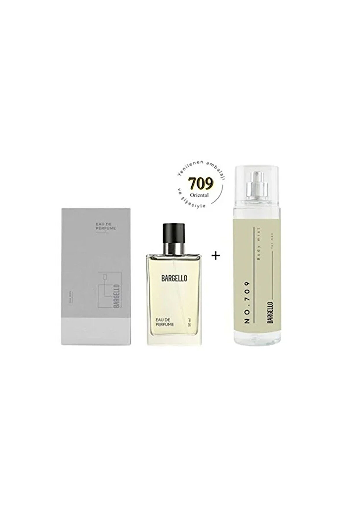 709 Erkek Parfüm Edp 50 ml No:709 Erkek Edt Body Mist 210 ml - Mnms50561bm709