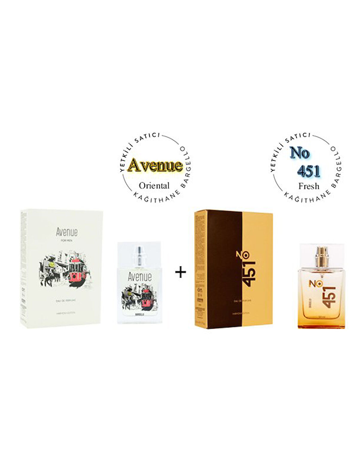 Avenue + No: 451 Erkek / Unisex Parfüm 50 ml edp Oriental / Fresh  - Mnms50ave451