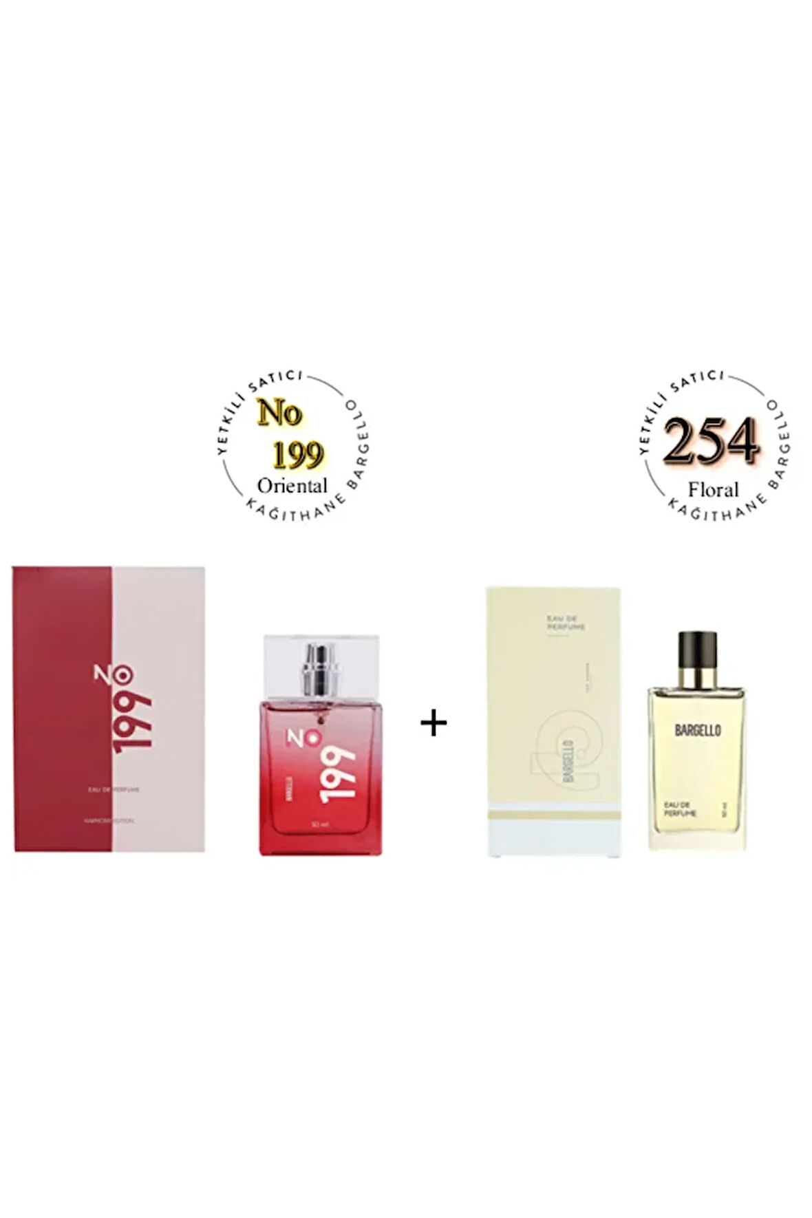 No:199 + 254 Unisex / Kadın Parfüm 50 ml Edp Floral / Oriental - Mnms50no199254