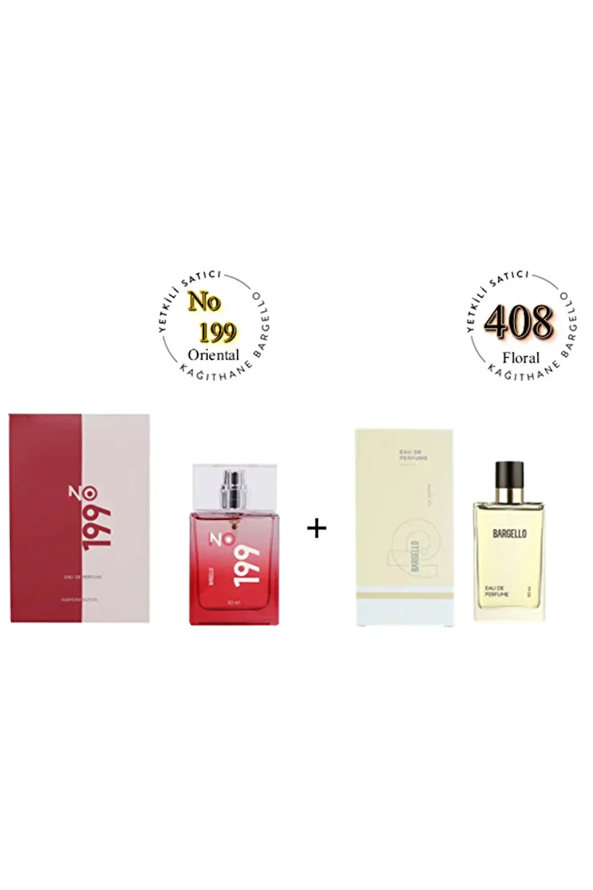 No:199 + 408 Unisex / Kadın Parfüm 50 ml Edp Floral / Oriental - Mnms50no199408