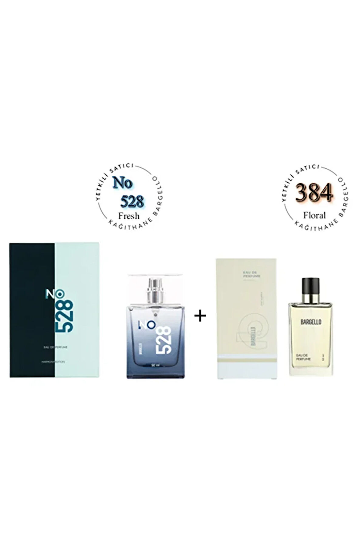 No: 528 + 384 Erkek / Kadın Parfüm Edp 50 ml Fresh / Floral - Mnms50no528384
