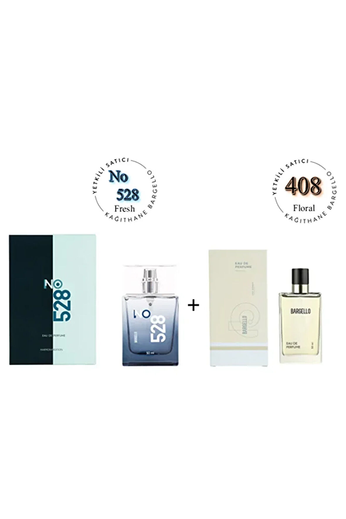 No: 528 + 408 Erkek / Kadın Parfüm Edp 50 ml Fresh / Floral - Mnms50no528408