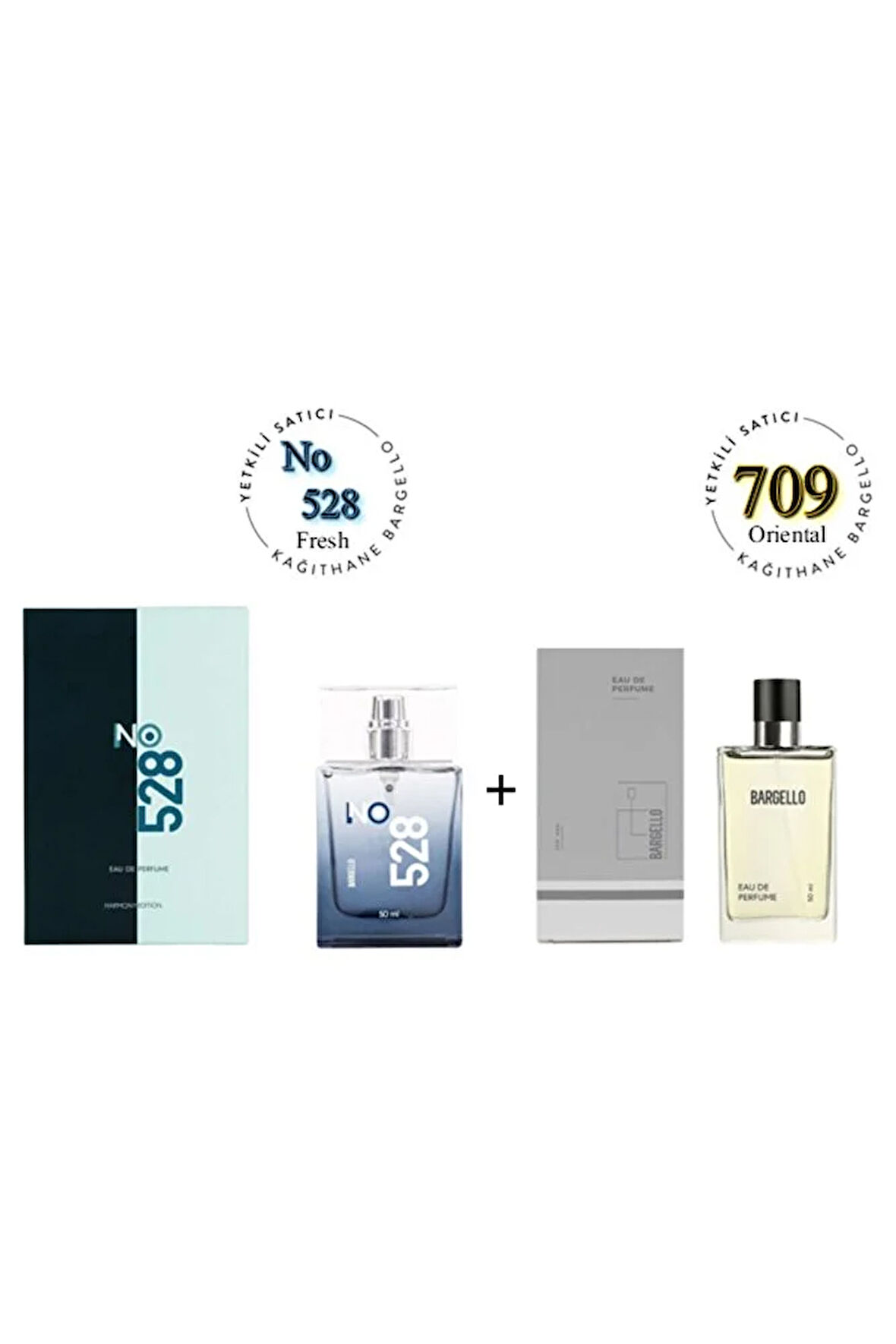 No: 528 + 709 Erkek Parfüm Edp 50 ml Fresh / Oriental - Mnms50no528709