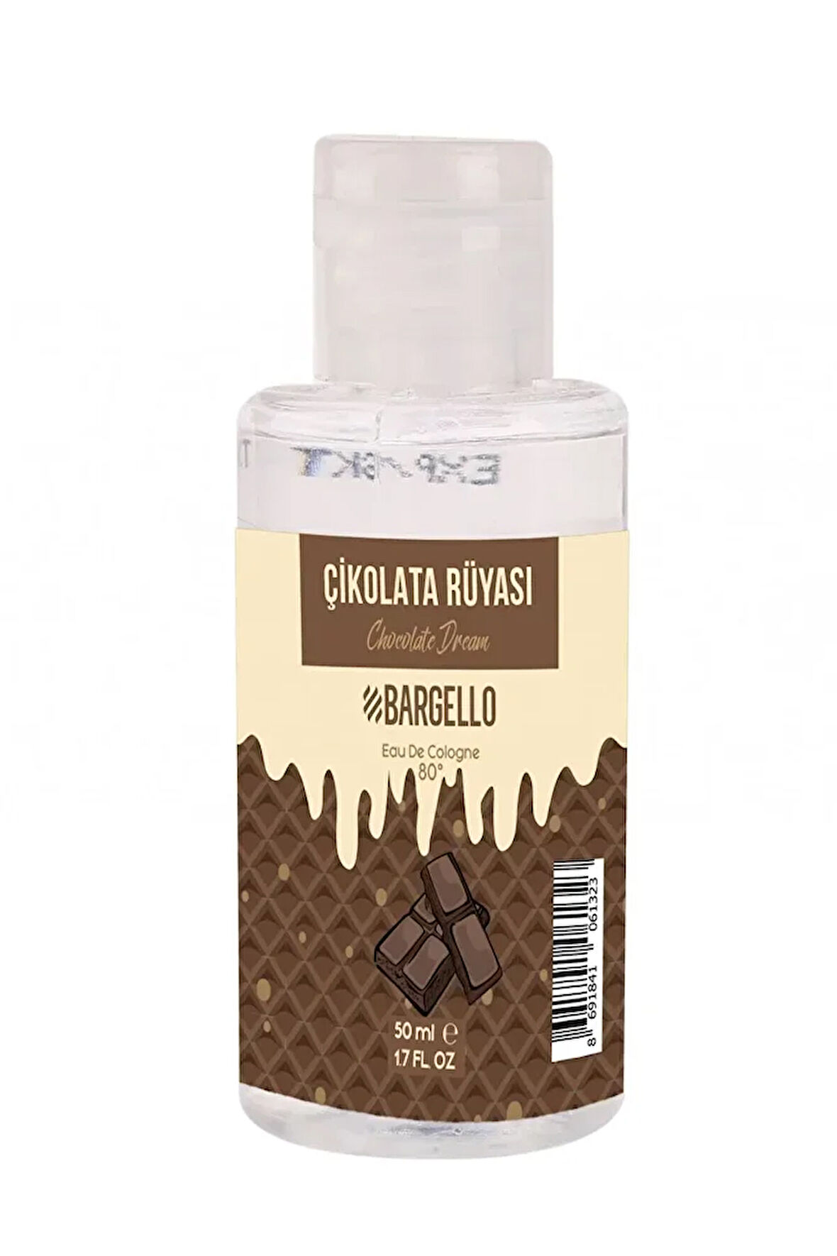 Çikolata Rüyası 50 ml Plastik Dökme Kolonya Edc - Mnms50kçi
