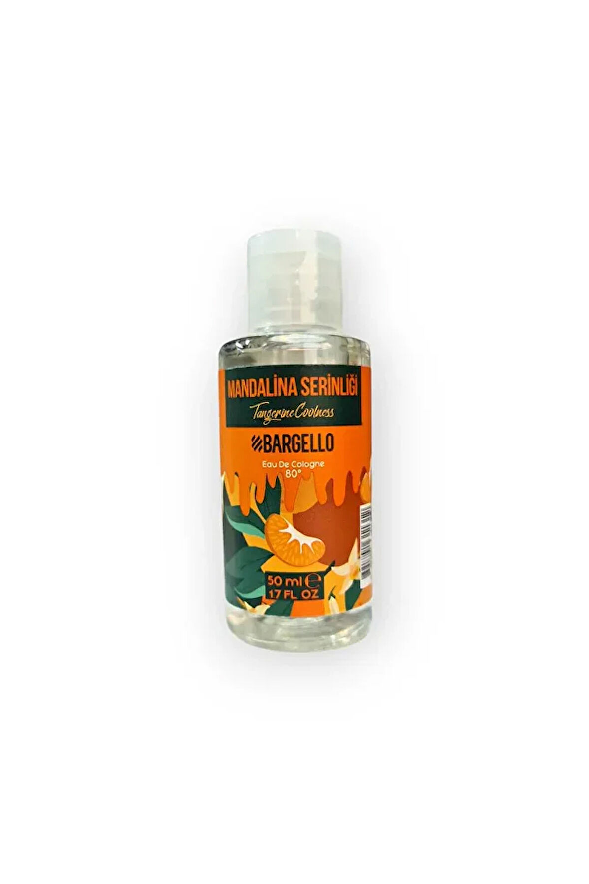 Mandalina Serinliği Plastik Dökme Kolonya Edc 50 ml mnms50kma