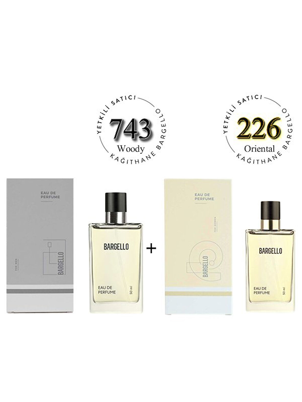 743 + 226 Erkek / Kadın Parfüm Edp Woody / Oriental - Mnms743226