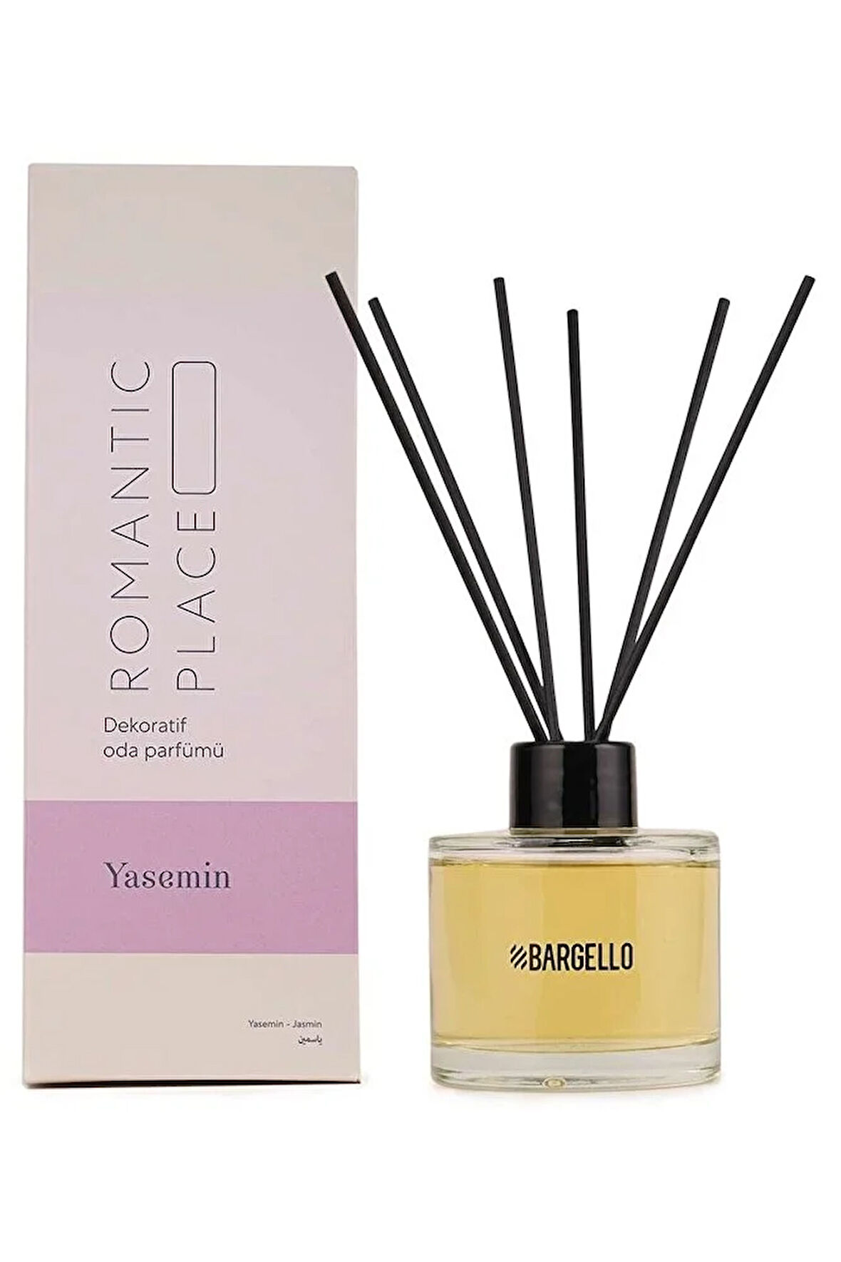 Yasemin 120 ml Dekoratif Ortam Kokusu Bambu Çubuklı - Jasmine