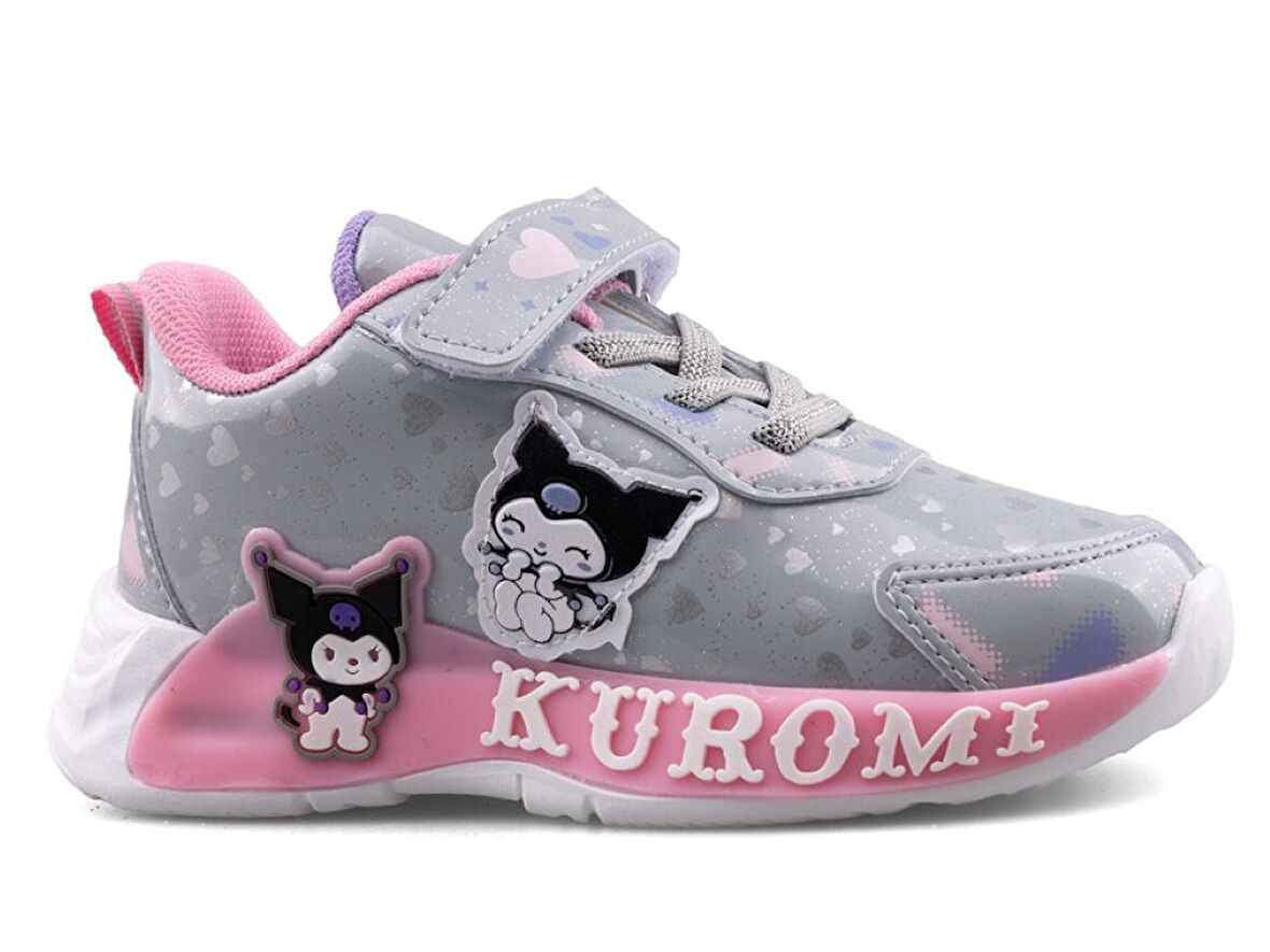 Kuromi 725 Kız Çocuk Okul Öncesi Işıklı Sneaker