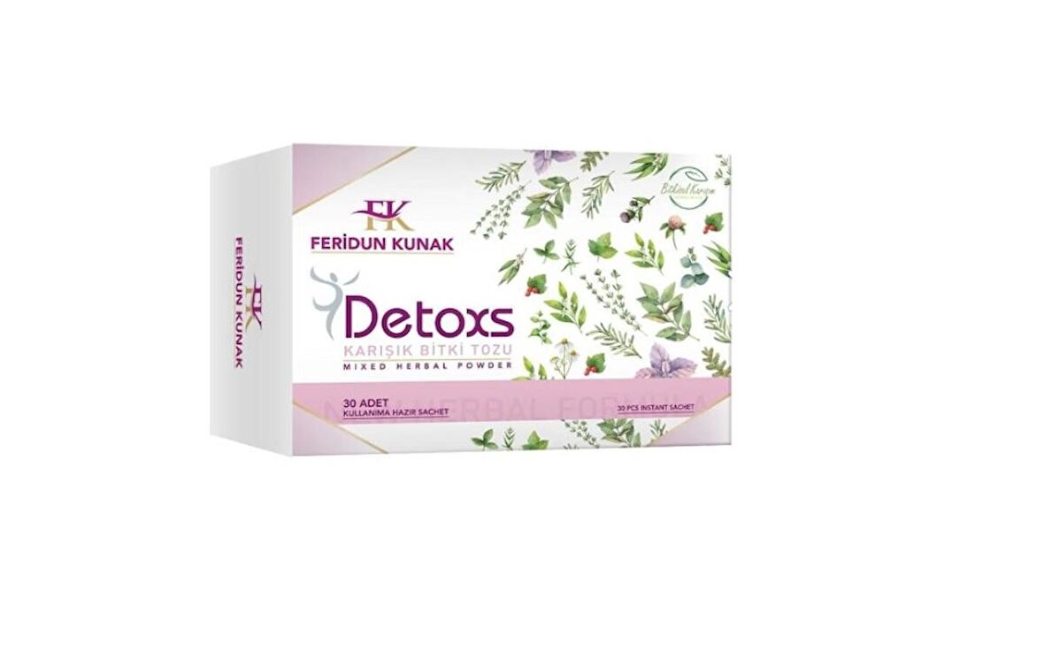 Feridun Kunak Detoxs Çayı 30 Günlük Kullanım 150g 8682442220257