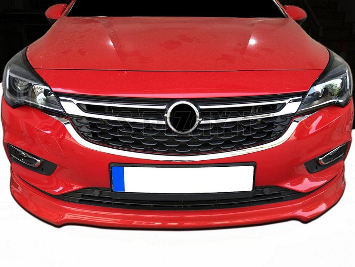 S-Dizayn Opel Astra K HB Krom Ön Panjur Çıtası 1 Prç. 2015-2019