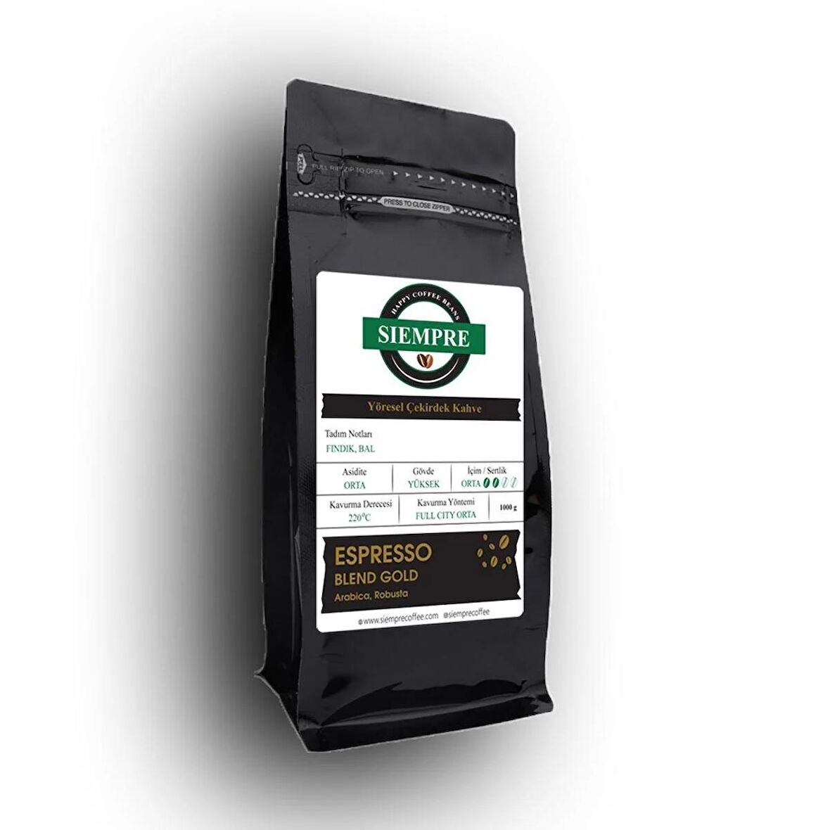 Espresso Blend Gold Çekirdek Kahve 1 KG