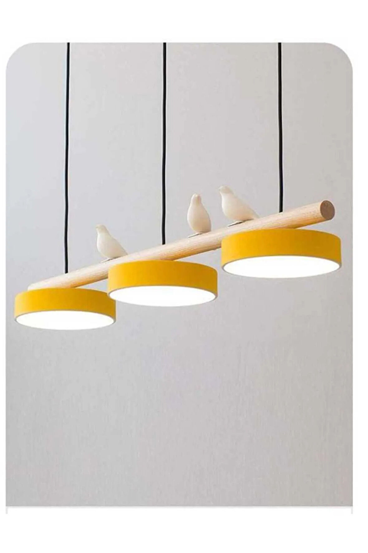 Modern yemek masaüstü ledli avize