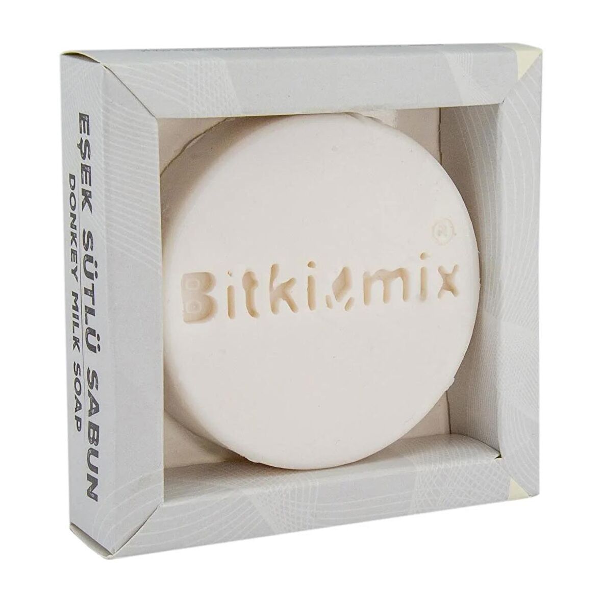 Bitkimix Gliserinli Şeffaf Eşek Sütlü Sabun – 100 gr